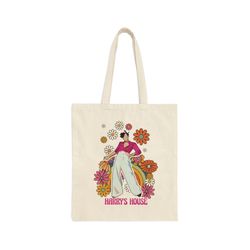 Harry Styles Merch Canvas Tote Bag, Harry's House Tote, As it Was Decor, Music for a Sushi Restaurant 6