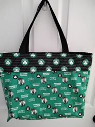 Boston Celtics Tote Bag 6, Custom Bag