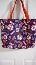 Boston Red Sox Cooperstown print tote bag, Custom Bag