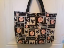 New York Yankees tote bag, Custom Bag