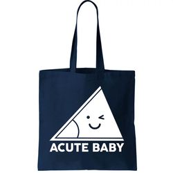 Acute Baby Matching Family Shirts Tote Bag