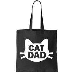 Cat Dad Tote Bag
