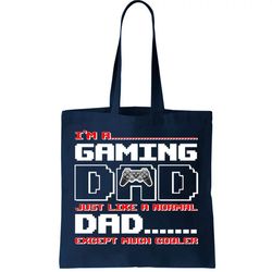 Cooler Gaming Dad Tote Bag
