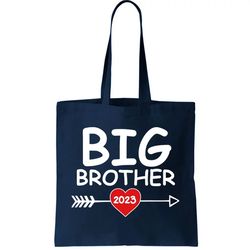 Cute Big Brother 2023 Arrow Heart Tote Bag