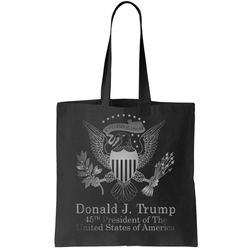 Donald Trump Presidential Seal USA 45th President Logo Tote Bag