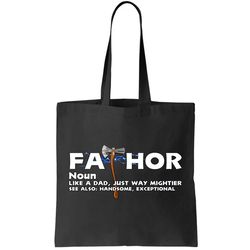 Fa-Thor Definition Tote Bag