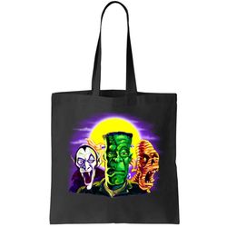 Frankenstein Halloween Monsters Tote Bag