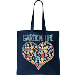 Garden Life Doodle Tote Bag