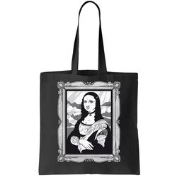 Gothic Mona Lisa Tote Bag