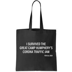 I Survived The Great Traffic Jam Tote Bag
