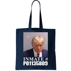 Inmate Number Donald Trump Mugshot Tote Bag