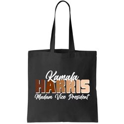 Kamala Harris Madam Vice President Diversity Tote Bag