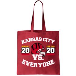 Kansas City Vs. Everyone Tote Bag