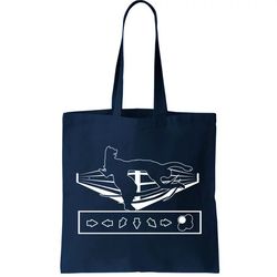 King Throw Funny Game Reference Tote Bag