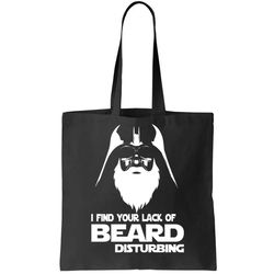 Lack Of Beard Disturbing Tote Bag