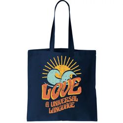 Love A Universal Language Tote Bag