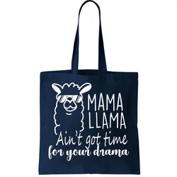 Mama Llama Drama Tote Bag