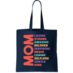 Mom Adjective Tote Bag