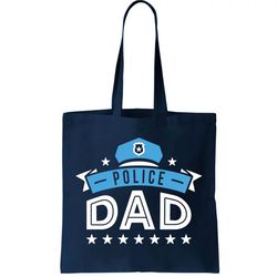 Police Dad Tote Bag