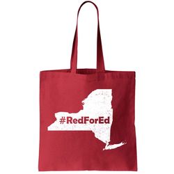 Red For Ed New York Tote Bag