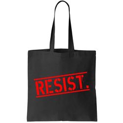 Resist. Vintage Army Stamp Anti Trump Resistance Tote Bag
