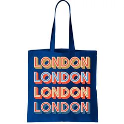 Retro London Tote Bag