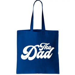Retro The Dad Matching Family Tote Bag