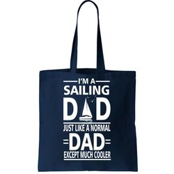 Sailing Dad Tote Bag
