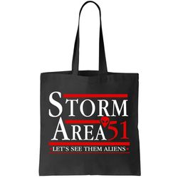Storm Area 51 Campaign Tote Bag