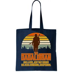 The Dadalorian Like A Dad Handsome Exceptional Tote Bag
