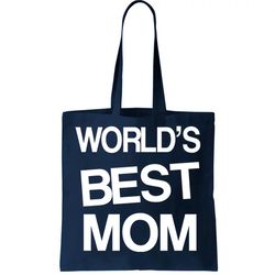 Worlds Best Mom Tote Bag