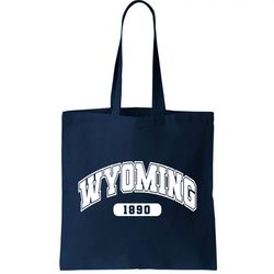 Wyoming Collegiate Style 1890 Tote Bag