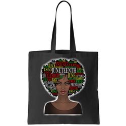 Afro word art Tote Bag