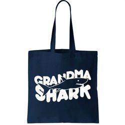 Cute Grandma Shark Tote Bag
