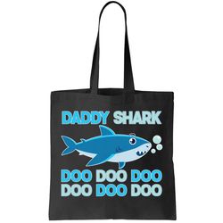 Daddy Shark Doo Doo Doo Funny Tote Bag