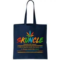 Funny Skuncle Definition Like A Regular Uncle Tote Bag