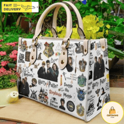 Harry Potter Handbag, Custom Harry Potter Leather Bag,  Harry Shoulder Bag 10