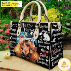 Harry Potter Handbag, Custom Harry Potter Leather Bag,  Harry Shoulder Bag 4