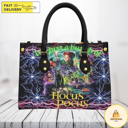 Hocus Pocus Leather Bags,Hocus Pocus Lovers Handbag,Hocus Pocus Bags And Purses 1
