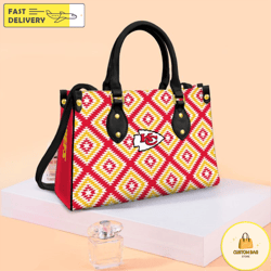Kansas City Chiefs Caro Pattern Limited Edition Fashion Lady Handbag 1