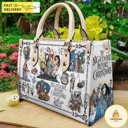 The Nightmare Before Christmas Leather Bag,The Nightmare Before Christmas Crossbody Bag 2