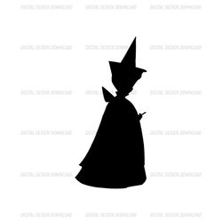 Disney Fairy Silhouette, Disney Witch SVG, Disney Princess SVG, Sleeping Beauty SVG, Disney Cartoon Digital Download