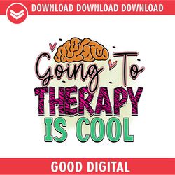 Going To Therapy Is Cool PNG