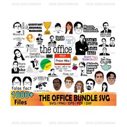 1000 The Office Bundle, Dunder Mifflin Svg, Dwight Schrute Svg
