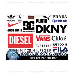 Fasion Brand Logos, Brand Logo Svg, Brand Logo Vector