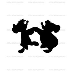 Cinderella Jaq and Gus Gus Mice Disney Characters Silhouette SVG