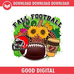 Fall Football Digital PNG File