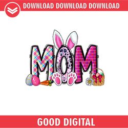 Happy Easter Day Bunny Ears Mom PNG