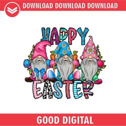 Happy Easter Day Carrot Funny Gnome PNG