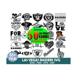 Las Vegas Raiders SVG Bundle, Raiders SVG, Nfl Team Logo, NFL svg, NFL Football, Bundle NFL